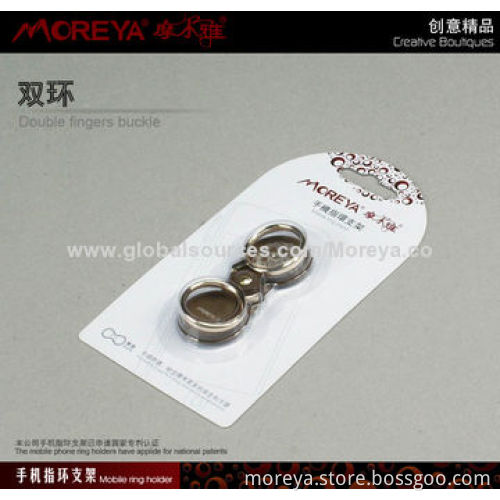 Finger Ring Holder for Smartphones, 20mm Inner Diameter, Zinc Alloy Material OEM Available